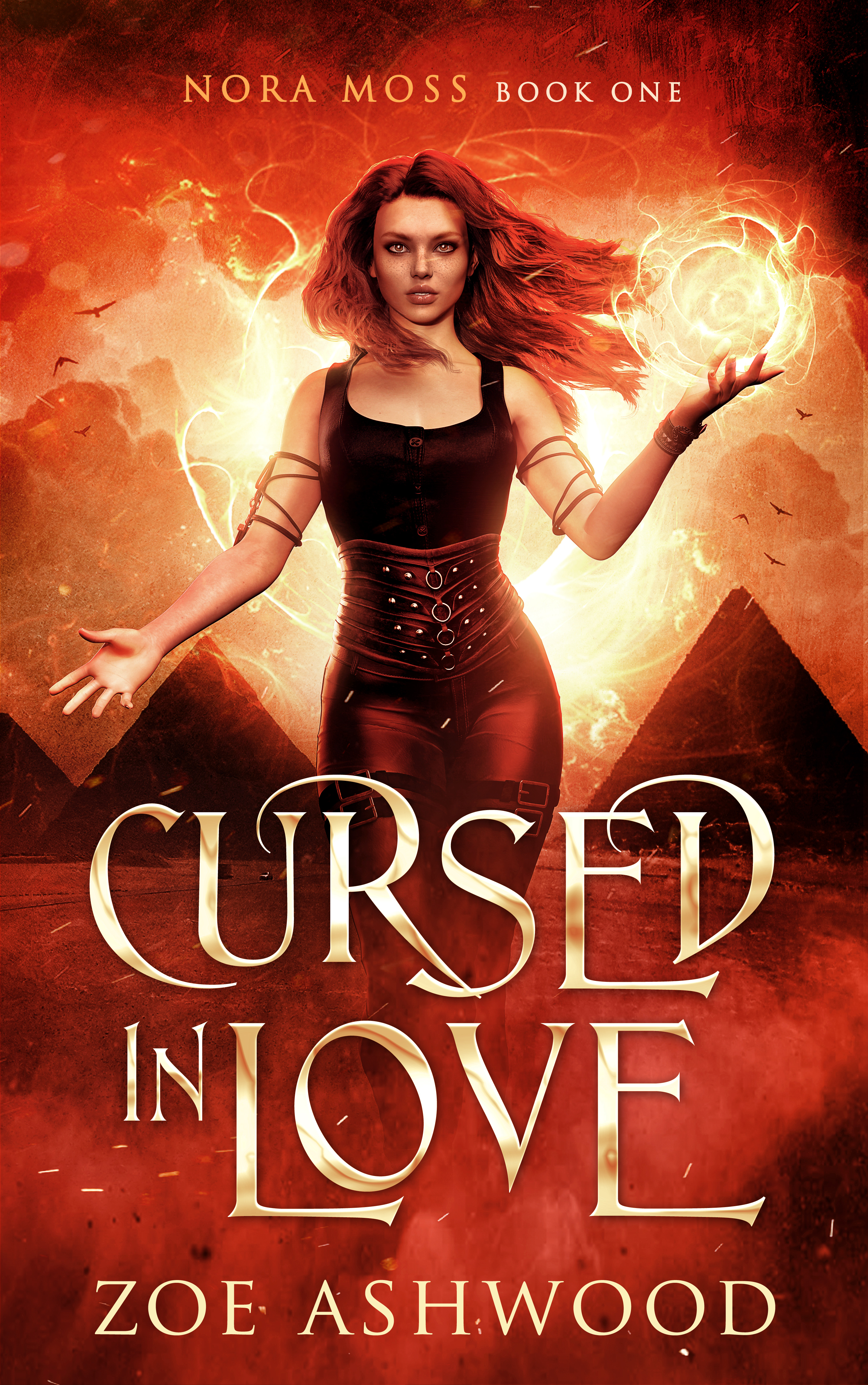 Cursed in Love - Nora Moss - steamy reverse harem paranormal romance by Zoe Ashwood
