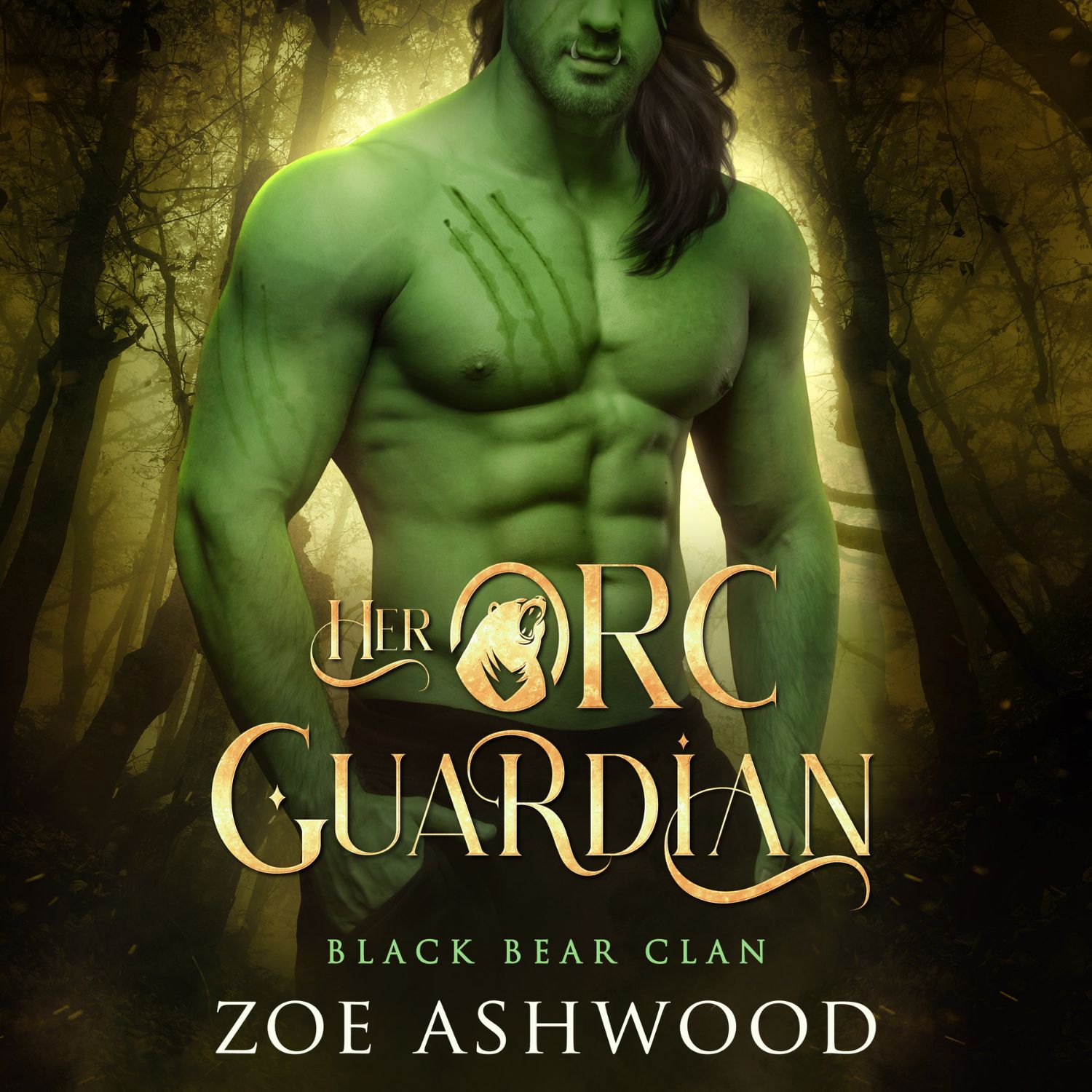Her Orc Guardian - Black Bear Clan - Zoe Ashwood - A Monster Fantasy Romance