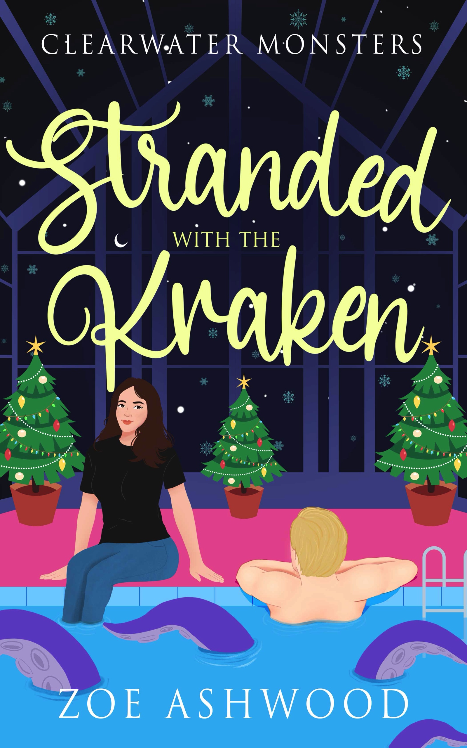 Stranded with the Kraken - Clearwater Monsters #1 - Zoe Ashwood