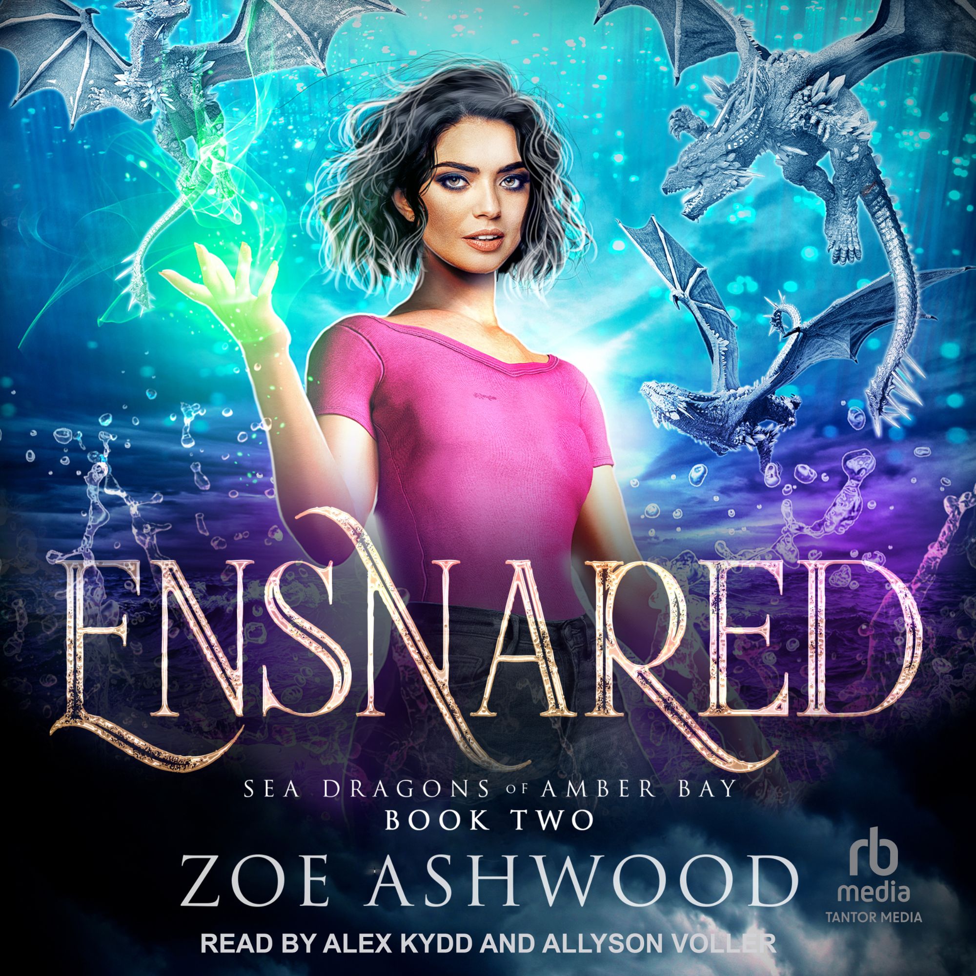 Ensnared - a Reverse Harem Paranormal Romance by Zoe Ashwood (Sea Dragons of Amber Bay #2)