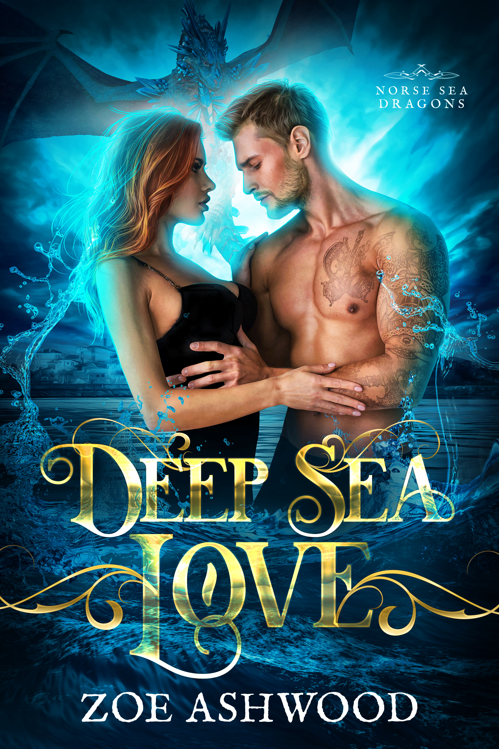 Deep Sea Love (Norse Sea Dragons #2) by Zoe Ashwood - a steamy paranormal romance