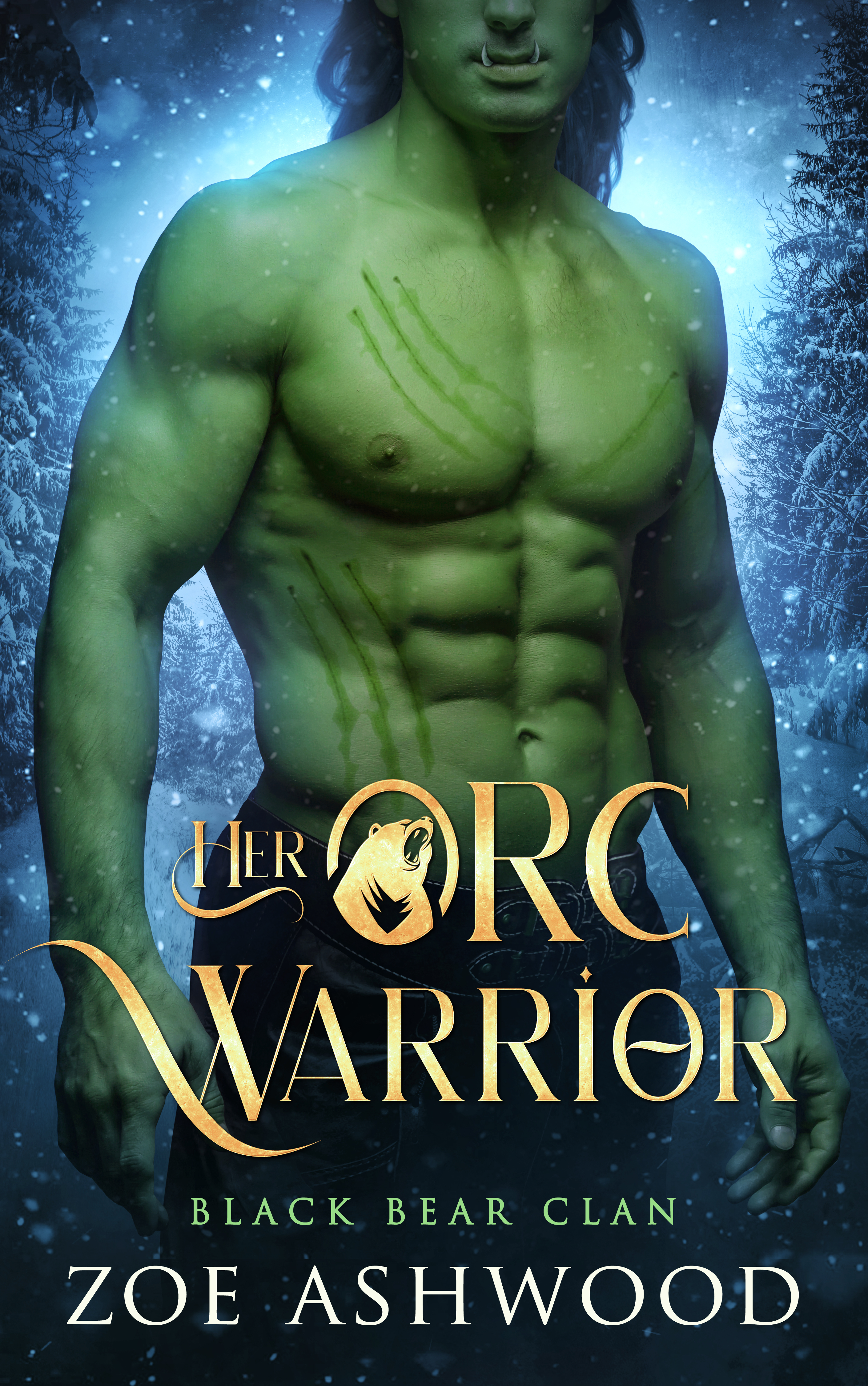 Her Orc Warrior - Black Bear Clan - Zoe Ashwood - A Monster Fantasy Romance
