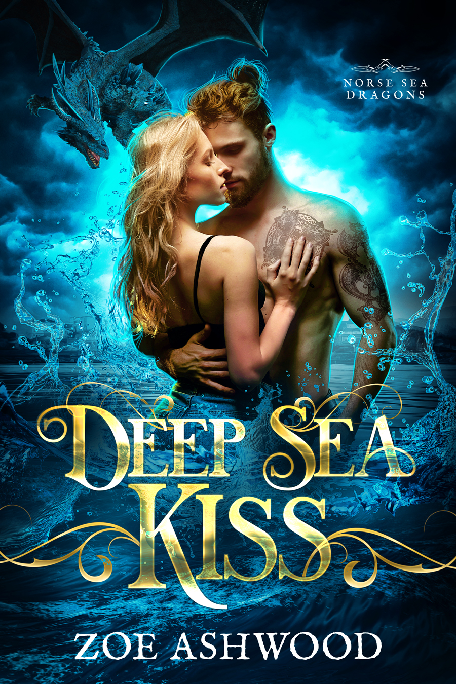 Deep Sea Kiss by Zoe Ashwood - steamy paranormal romance