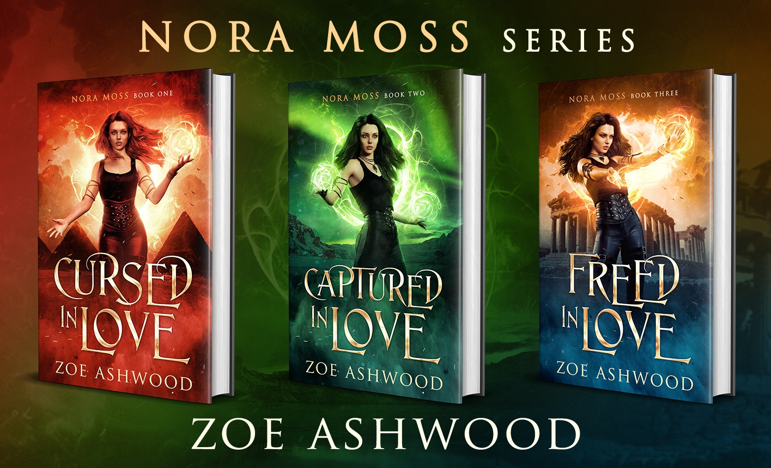 reverse harem paranormal romance - Nora Moss series by Zoe Ashwood