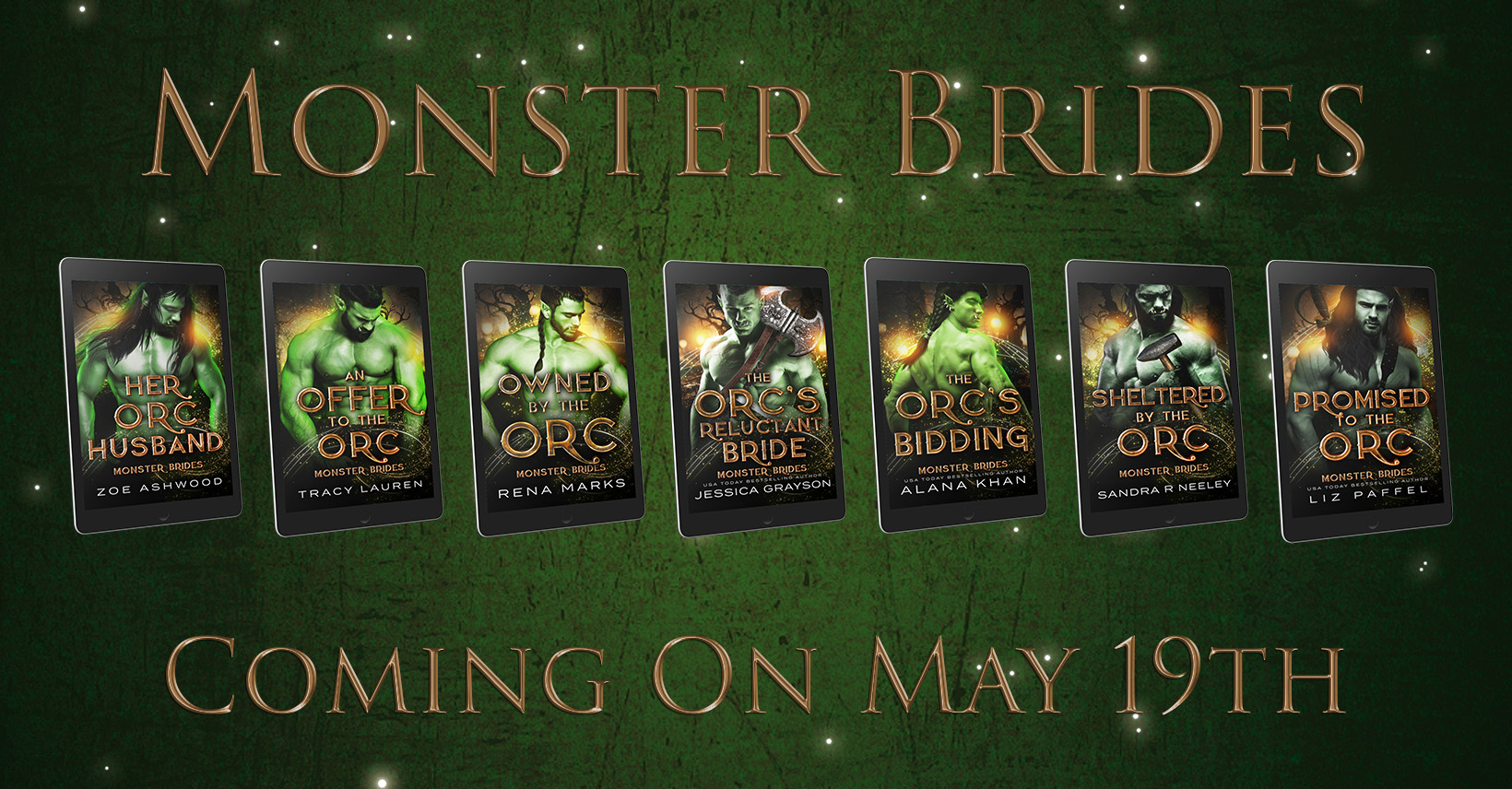 The Monster Brides series - orc fantasy romance