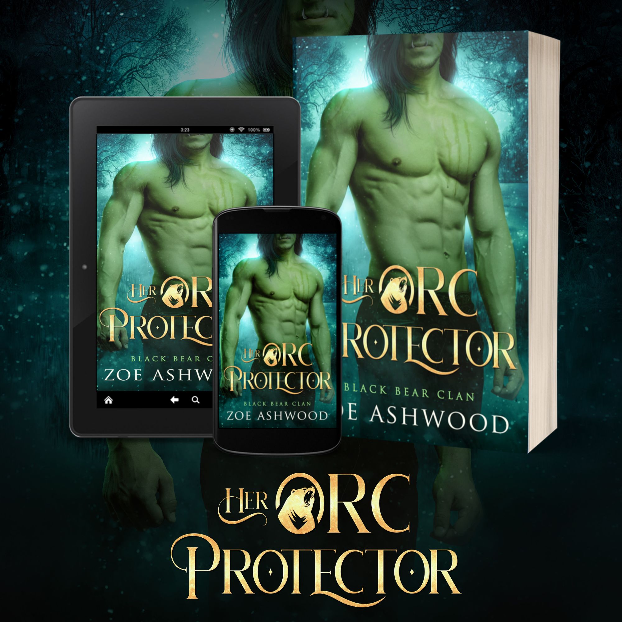 Her Orc Protector is the newest orc romance by Zoe Ashwood