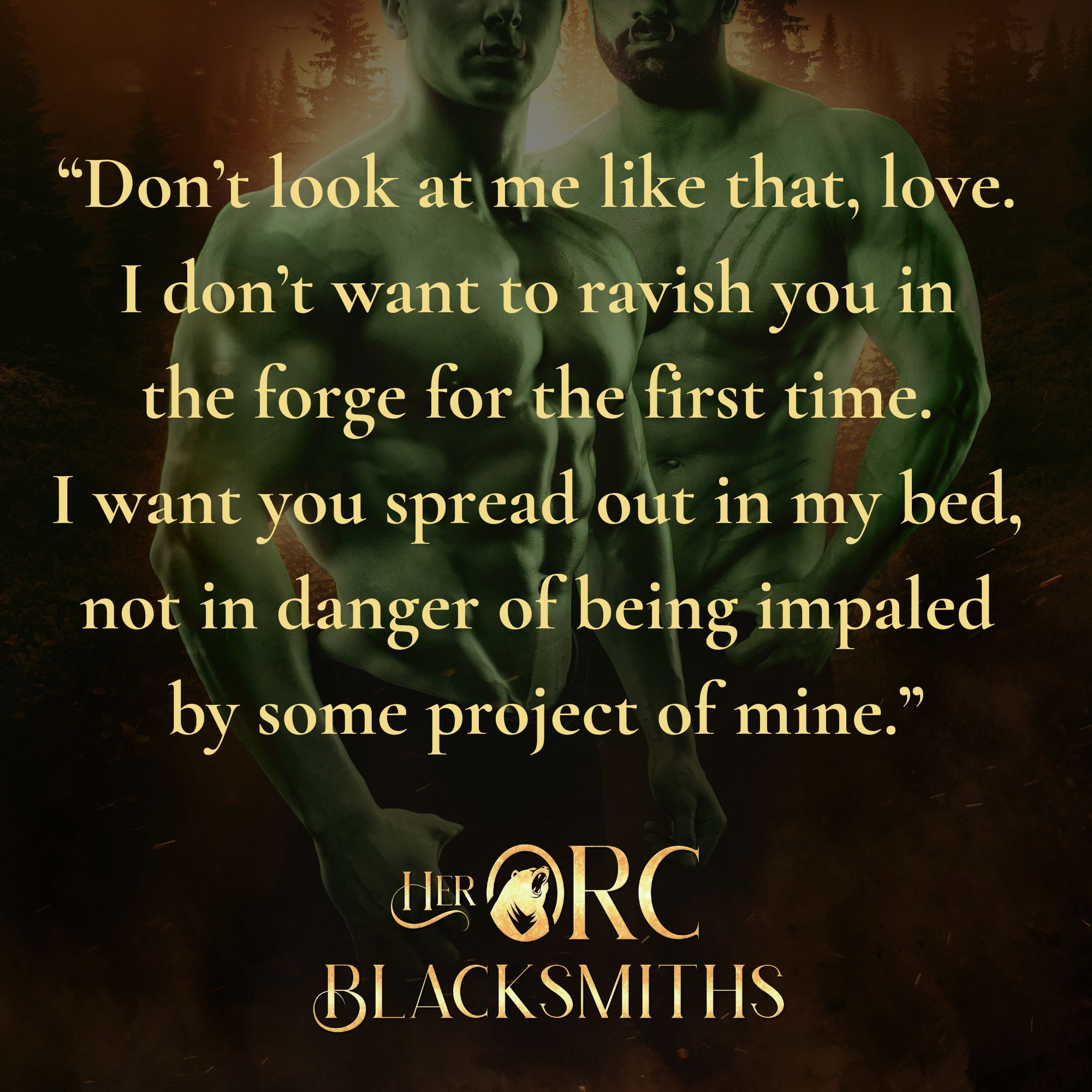 Her Orc Blacksmiths by Zoe Ashwood
