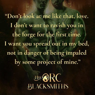 Her Orc Blacksmiths - a New Orc Romance Freebie!