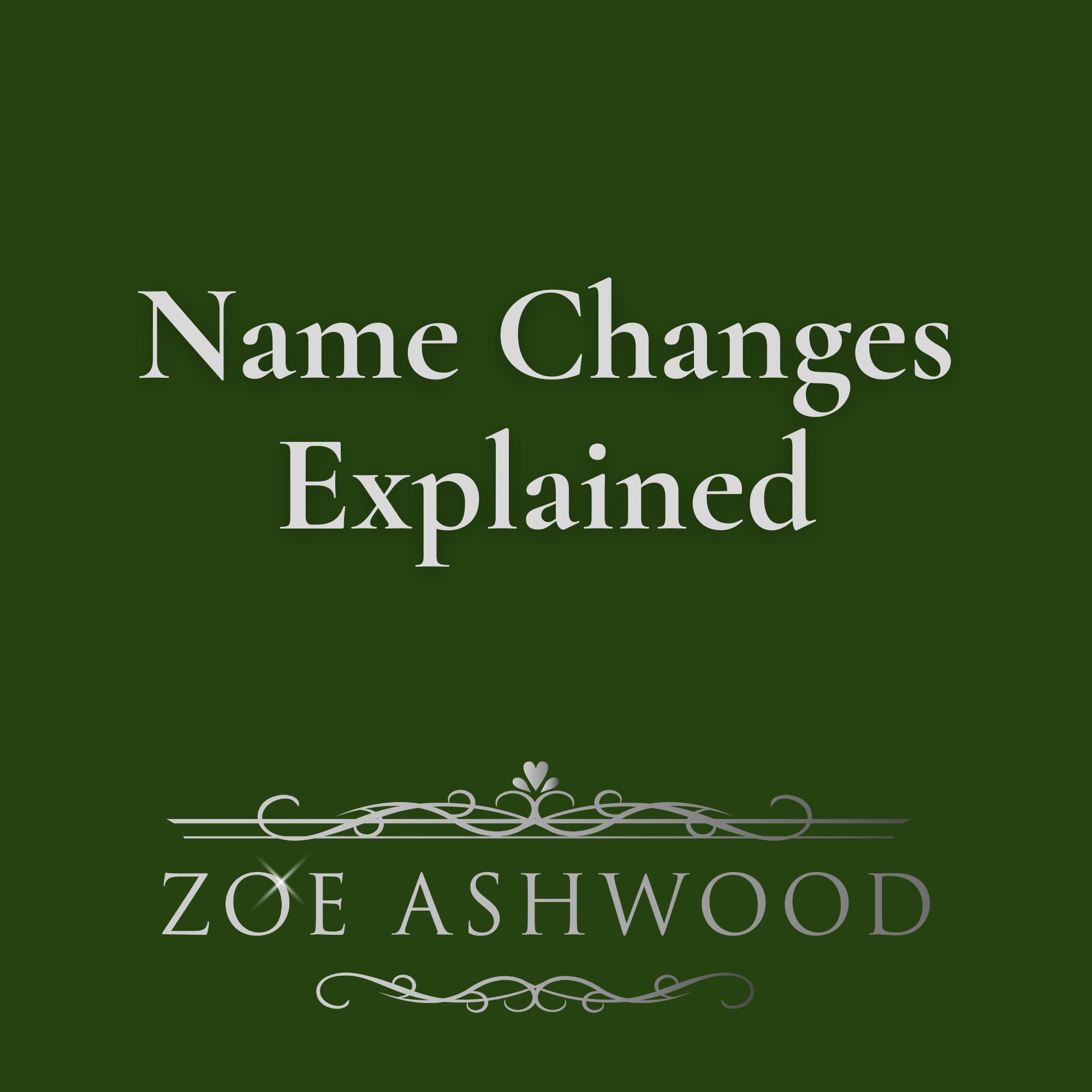 I changed the name of my bestselling series - here's why