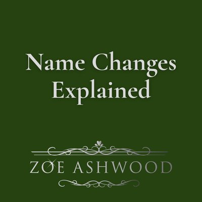 Same Old Books, New Names!